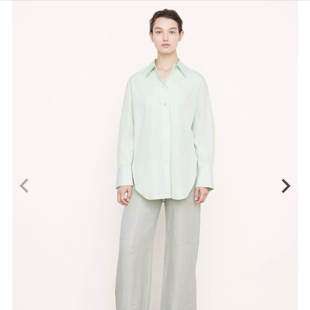 Vince Oversized Long Sleeve Shirt View 2